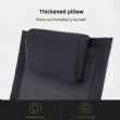 Wholesale Outdoor Rocking Sun Lounger with Adjustable Arch Metal Frame for Patio Poolside Furniture Supply - 11D25H