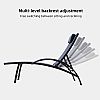 Wholesale Adjustable Outdoor Sun Lounger for Poolside Patio Furniture Supply - 11D25I