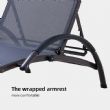 Wholesale Adjustable Outdoor Sun Lounger for Poolside Patio Furniture Supply - 11D25I