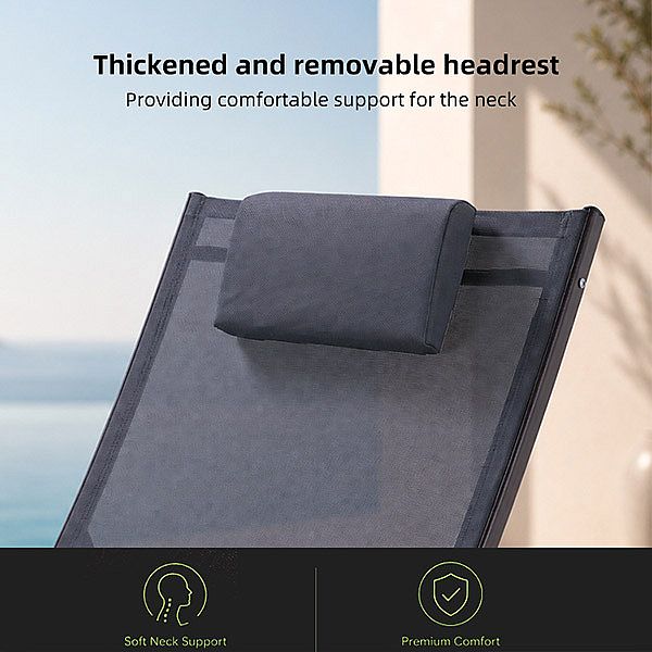 Wholesale Adjustable Outdoor Sun Lounger for Poolside Patio Furniture Supply - 11D25I