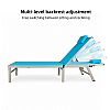 Wholesale Folding Outdoor Sun Lounger with Multi-Level Adjustable Backrest and Removable Headrest for Poolside Patio - 11D25K