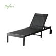 Wholesale Outdoor Metal Sun Lounger with Wheels and Breathable Mesh Fabric for Patio Poolside Supply - 11D25O