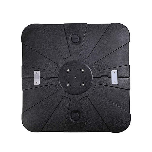 33 Inch Offset Patio Umbrella Base with Wheels - 12U02Q