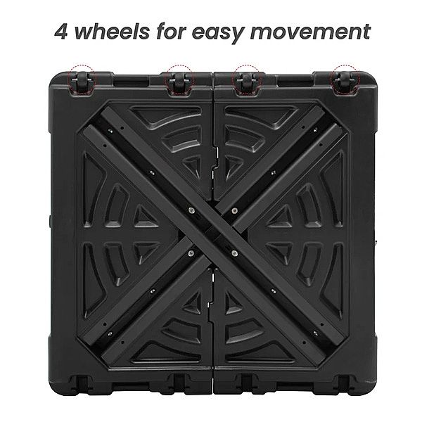 Patio Sun Umbrella Base with Wheels - 12U02S