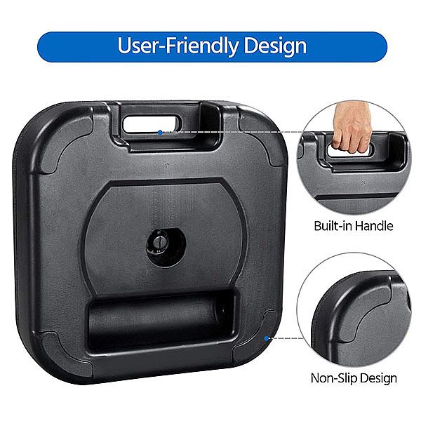 Water Filled Umbrella Base Stand for Outdoor - 12U02X