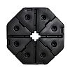 4 PCS Patio Octagon Umbrella Base - 12U03G