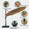 Wholesale Outdoor Patio Cantilever Umbrella with 360-Degree Rotation - 11U01E