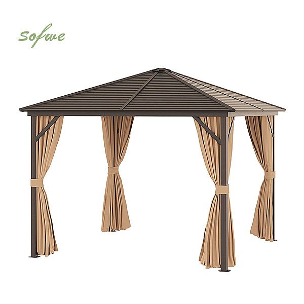 Luxury Hardtop Aluminum Pavilion - 10G01A