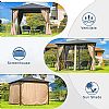 Luxury Hardtop Aluminum Pavilion - 10G01A
