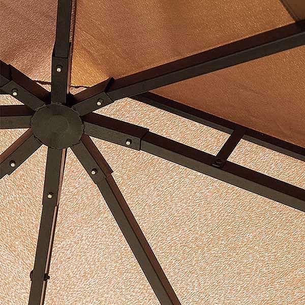 Double Room Outdoor Tent Pavilion with Mosquito Net - 10G01M