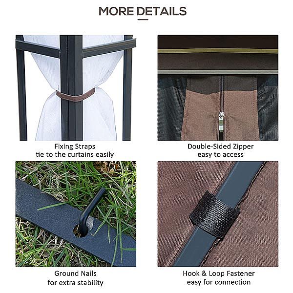 Shelter With Mesh Tent - 10G01O