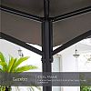 Double Ventilated Soft Top Pavilion with Curtains and Mesh - 10G01P
