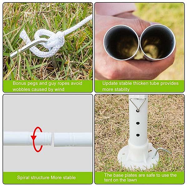 PE Detachable Party Garden Tent - 10G02I